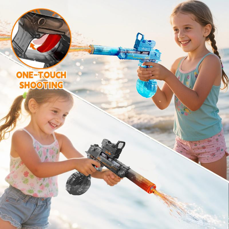 WetJet - High-Powered Electric Water Shooter with LED Lights - Rechargeable Battery