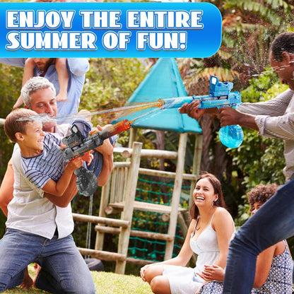 WetJet - High-Powered Electric Water Shooter with LED Lights - Rechargeable Battery